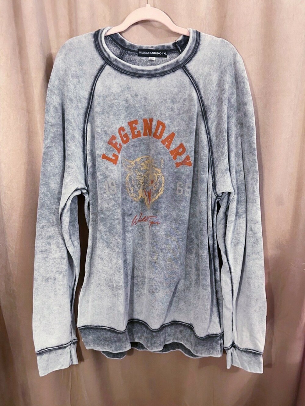 VICI COLLECTION OVERSIZED WILD TIGER SWEATSHIRT
